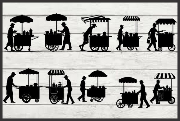 A Designer's Take on the Vintage Street Food Vendor Cart