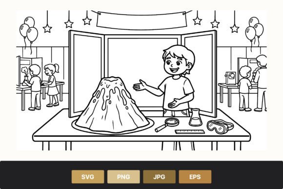 A Practical Review of the Volcano Science Project Boy Embroidery Design