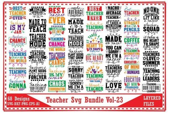 A Teacher SVG Bundle That Stitches Up Warmly