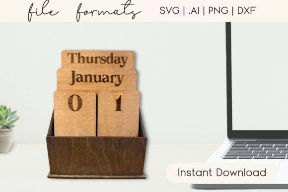 A Timeless Desk Calendar Embroidered for Everyday Warmth