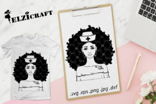 Afro Girl Nurse Life Design Silhouette Review