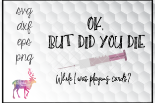 But Did You Die Nurse Playing Cards Review