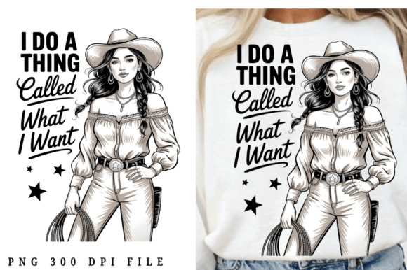 Evaluating a Cowgirl Western Vintage PNG for Real Embroidery