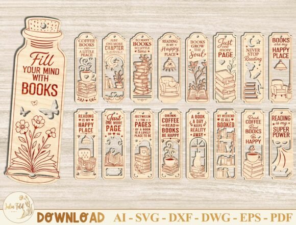 Evaluating a Reading Bookmark Laser Cut SVG Bundle for Embroidery
