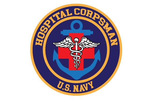Hospital Corpsman Badge: A Designer's Stitch Test
