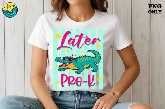 Later Pre-K Alligator: A Playful Retro Embroidery Review