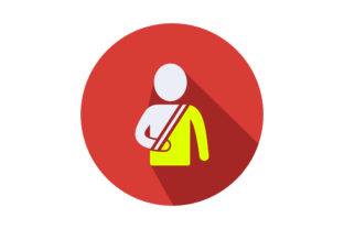 Medical Support Flat Icon Vector: An Embroidery Designer’s Take